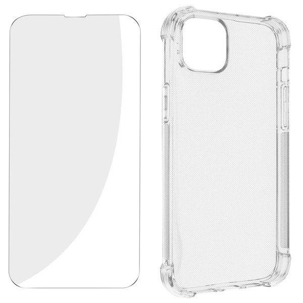 Avizar  Coque Souple iPhone 14 et Verre Trempé 