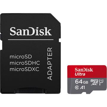 Ultra microSDXC (SDSQUAB-064G-GN6MA), 64 GB, 140 MB/s, U1 / A1
