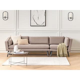 Beliani Ecksofa aus Polyester Modern LORETELLO  