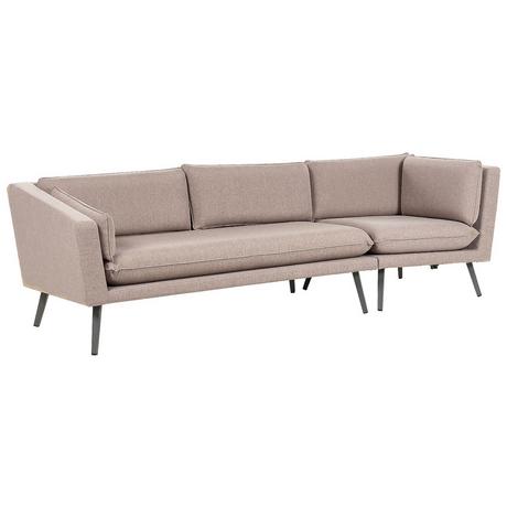 Beliani Ecksofa aus Polyester Modern LORETELLO  