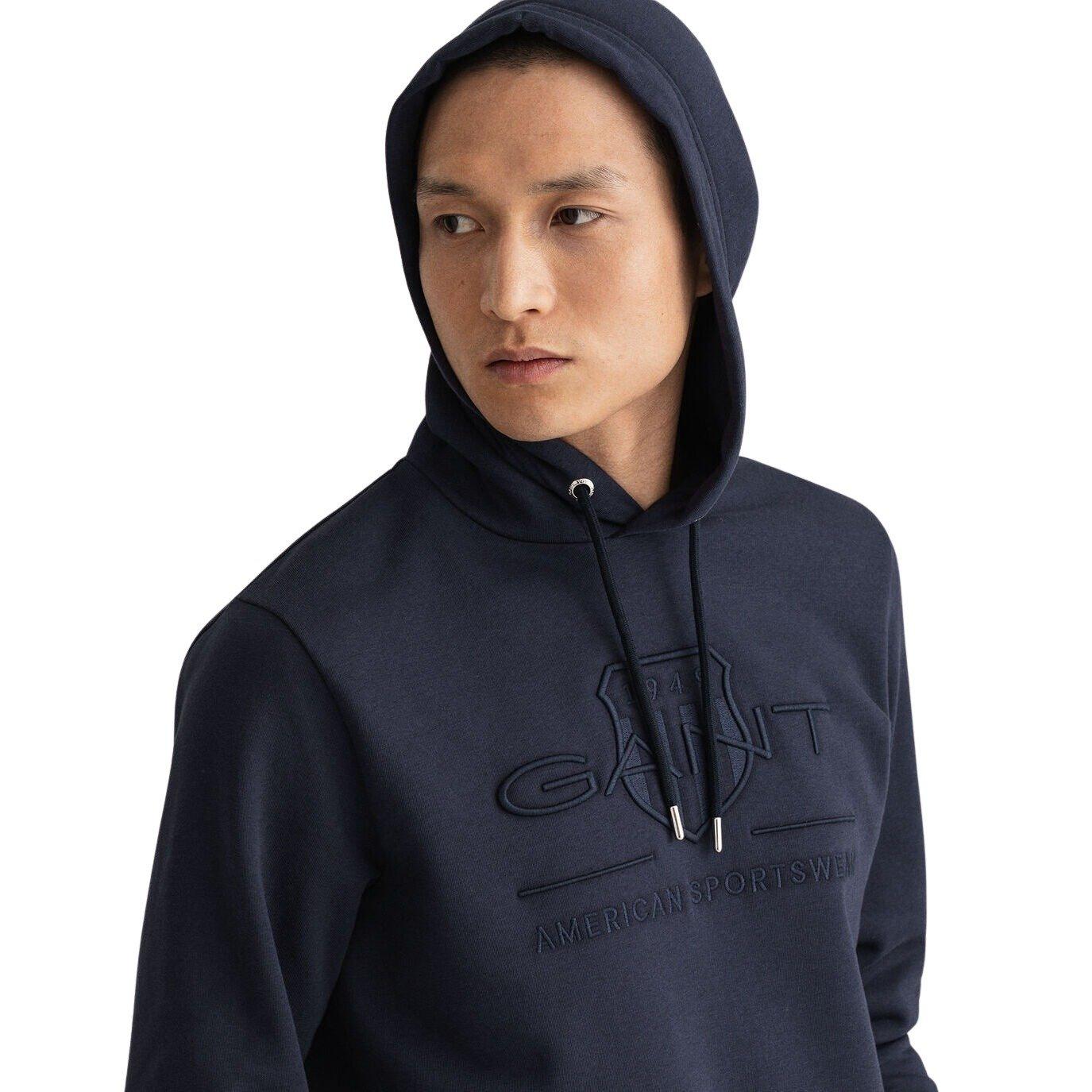 GANT Tonal Shield Hoodie  