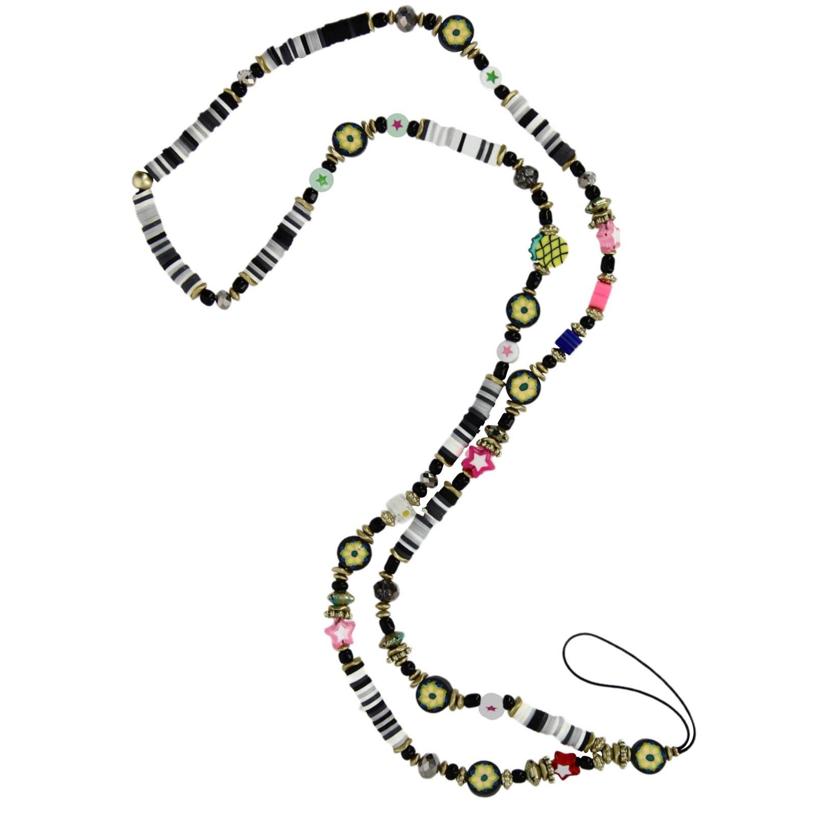 Image of Handyschmuck Heishi Perlen und Blumen