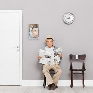 B2X 1 Stk. Prospekthalter DIN A4 2-stufig  