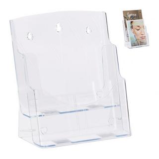 B2X 1 Stk. Prospekthalter DIN A4 2-stufig  