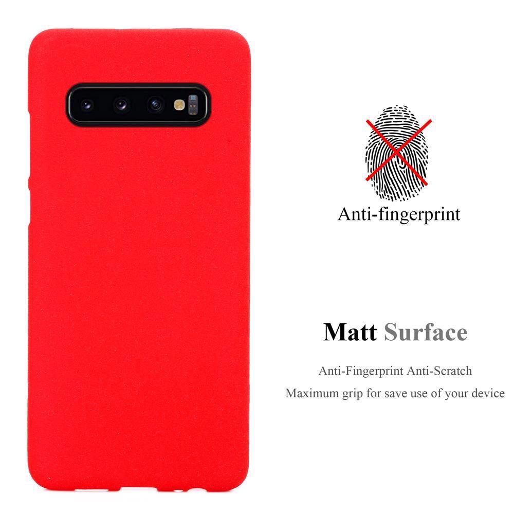 Cadorabo  Housse compatible avec Samsung Galaxy S10 4G - Coque de protection en silicone TPU flexible 