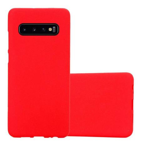 Cadorabo  Housse compatible avec Samsung Galaxy S10 4G - Coque de protection en silicone TPU flexible 