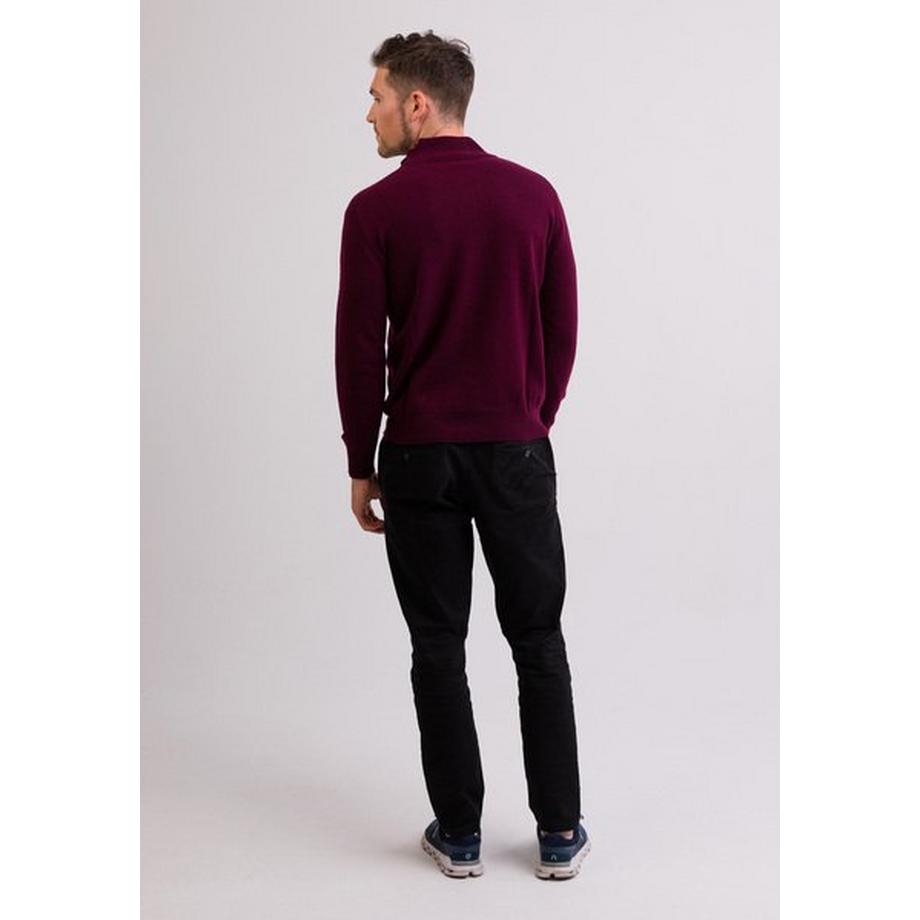 CASH-MERE.CH Pull Col Montant Cachemire  