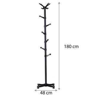 B2X Appendiabiti da terra, nero  