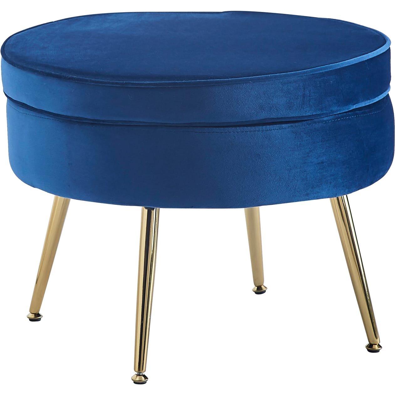 Image of Hocker Zebstox dunkelblau 52 Hocker Zebstox dunkelblau 52