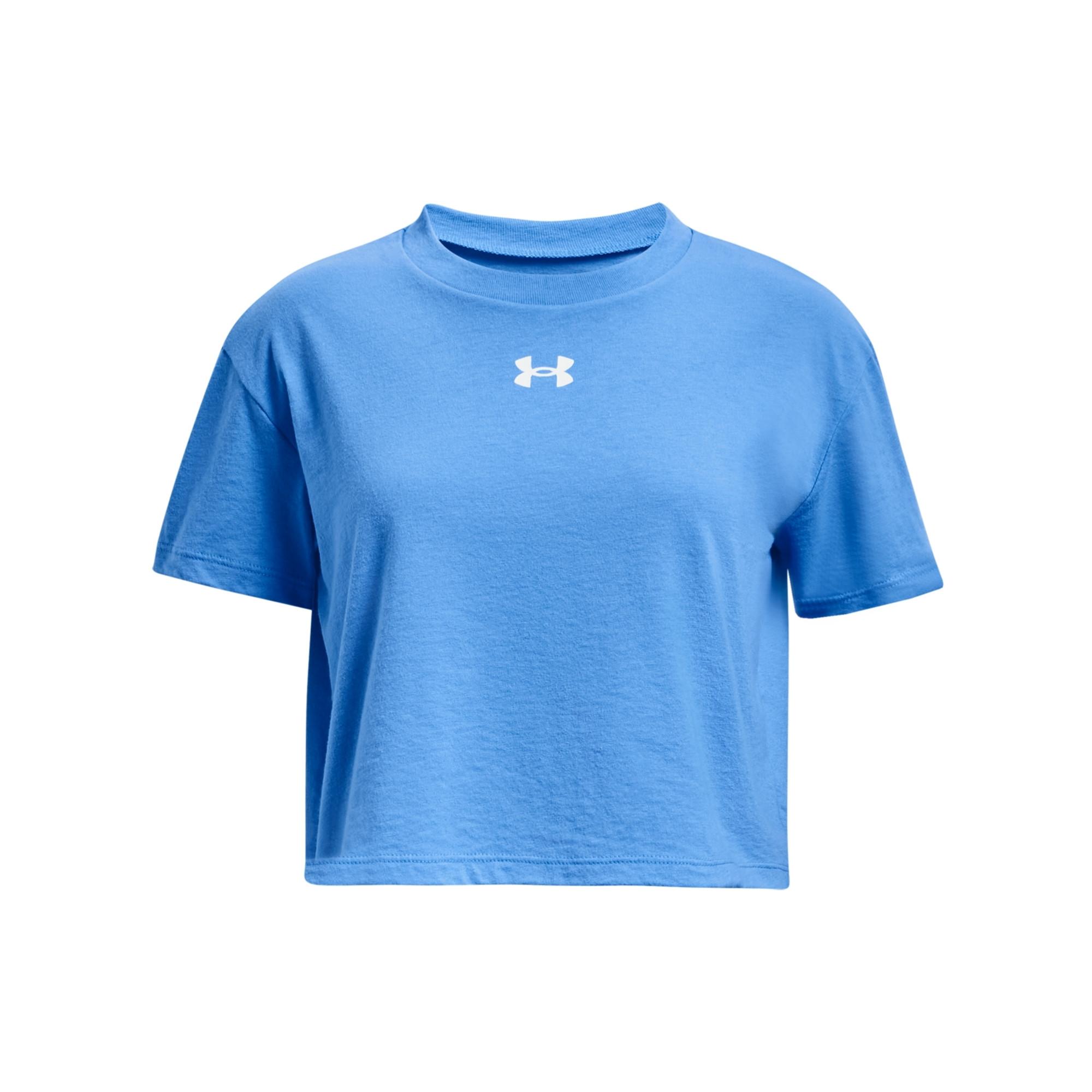 UNDER ARMOUR  t-shirt crop fille sportstyle logo 