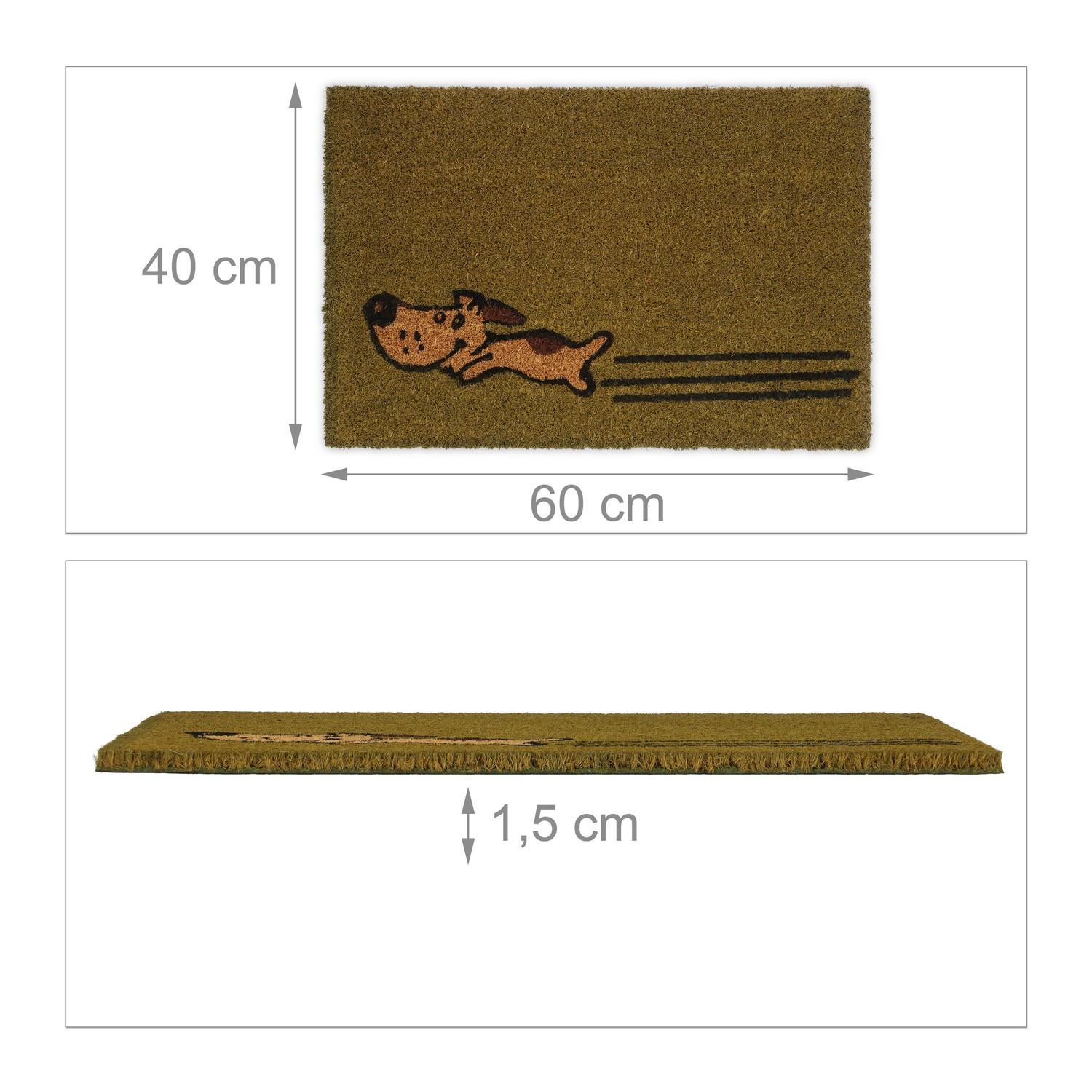 Northix Zerbino in fibra di cocco per cani che corrono  