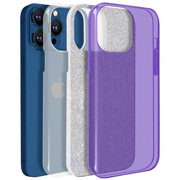 Avizar  Coque iPhone 13 Pro Paillettes Silicone 