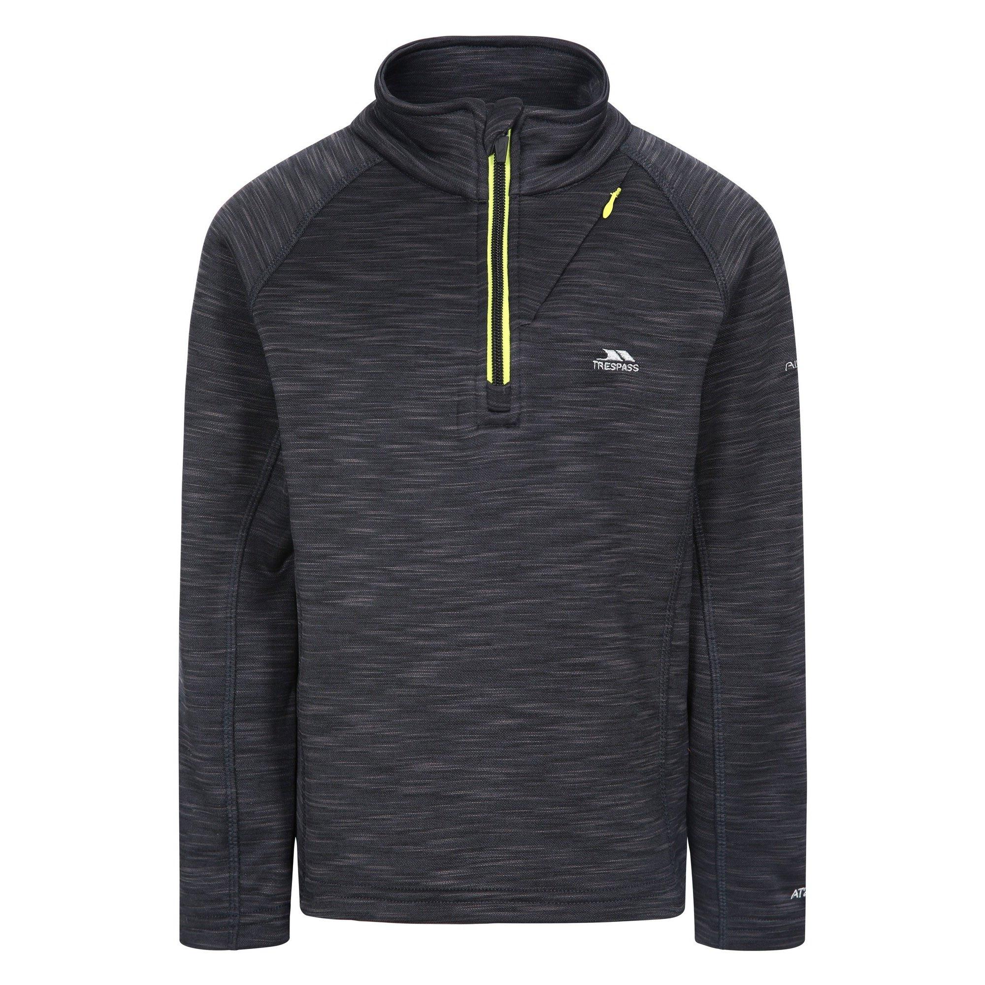 Image of Fleecepullover Edvin Unisex Schwarz 98