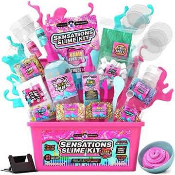 Sensations Slime Kit, ASMR Slime Kit, Komplettes Slime Kit zum Erstellen von ASMR Videos wie Social Media Stars, Top Slime Making Kit