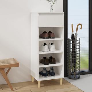 VidaXL Armoire à chaussures bois d'ingénierie  