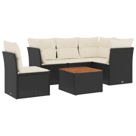 VidaXL Garten sofagarnitur poly-rattan  