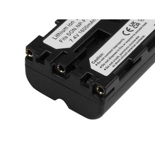 Avizar  Batteria per Sony NP-FM500H Videocamera Li-ion 7.2V 1600mAh 