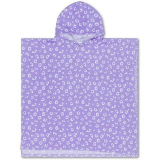 Swim Essentials  Luxe Beach Poncho Lila Leopard 