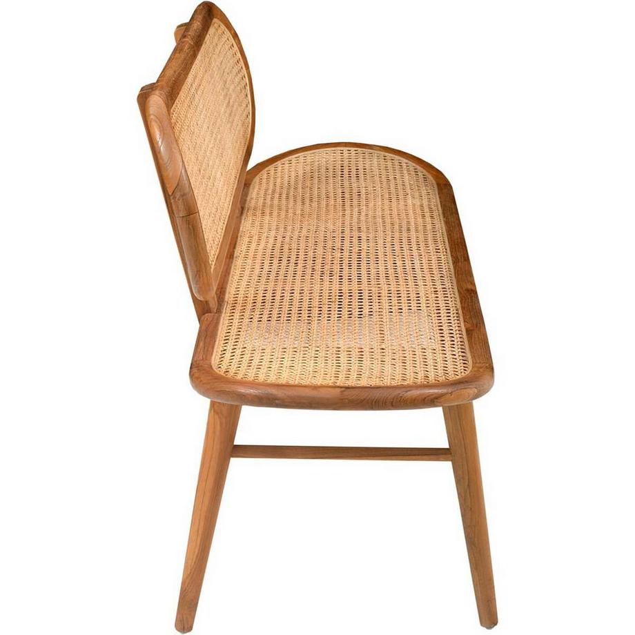 mutoni sweet home Sitzbank Paco Rattan Teakholz natur 141  