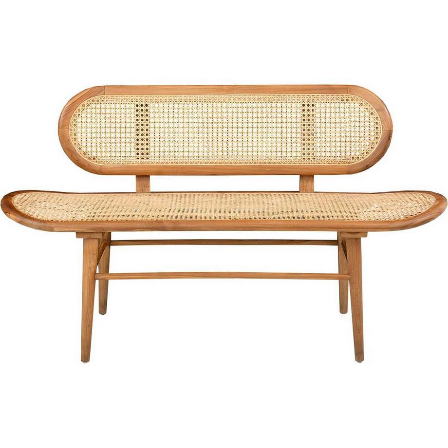 mutoni sweet home Sitzbank Paco Rattan Teakholz natur 141  