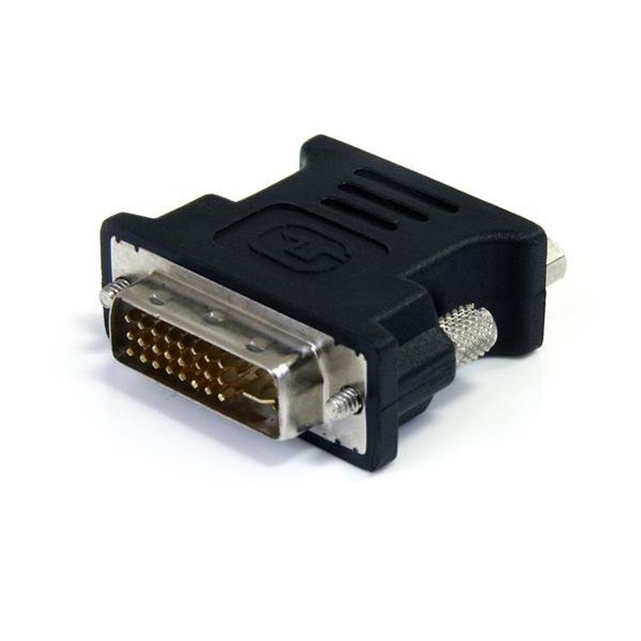 STARTECH.COM  StarTech.com Adattatore Convertitore DVI a VGA - DVI-I Maschio a DB15 Femmina - Confezione da 10 pezzi/Nero 
