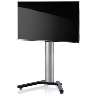 VCM  TV Standfuß | Alu Fernsehständer | Maße ca. H. 125 x B. 90 x T. 72 cm - Stadino Mini 