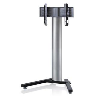 VCM  TV Standfuß | Alu Fernsehständer | Maße ca. H. 125 x B. 90 x T. 72 cm - Stadino Mini 
