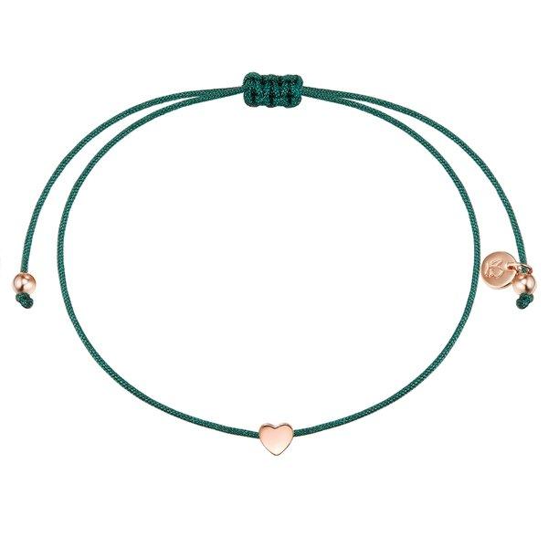 Glanzstücke München  Femme Bracelet en tissu Coeur 