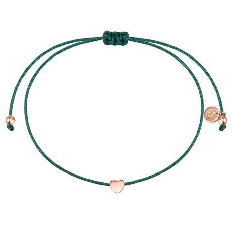 Glanzstücke München  Femme Bracelet en tissu Coeur 