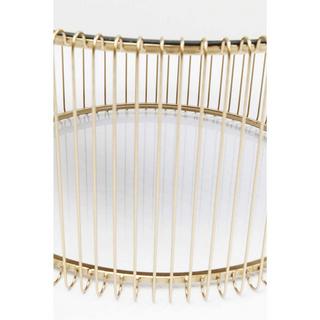 KARE Design Table basse Wire laiton (2/set)  