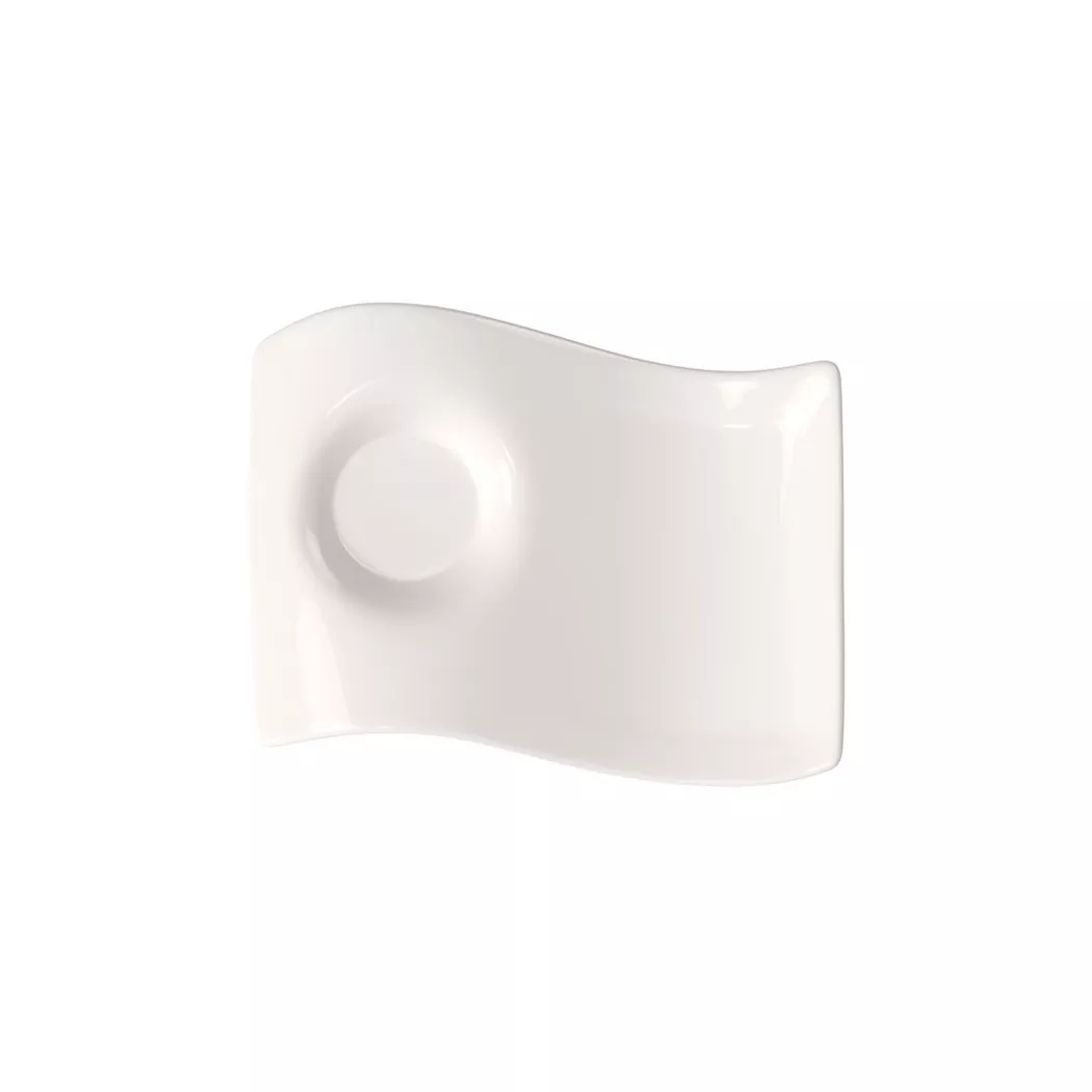 Villeroy & Boch - Plateau party petit NewWave Caffè, 17cm, Blanc