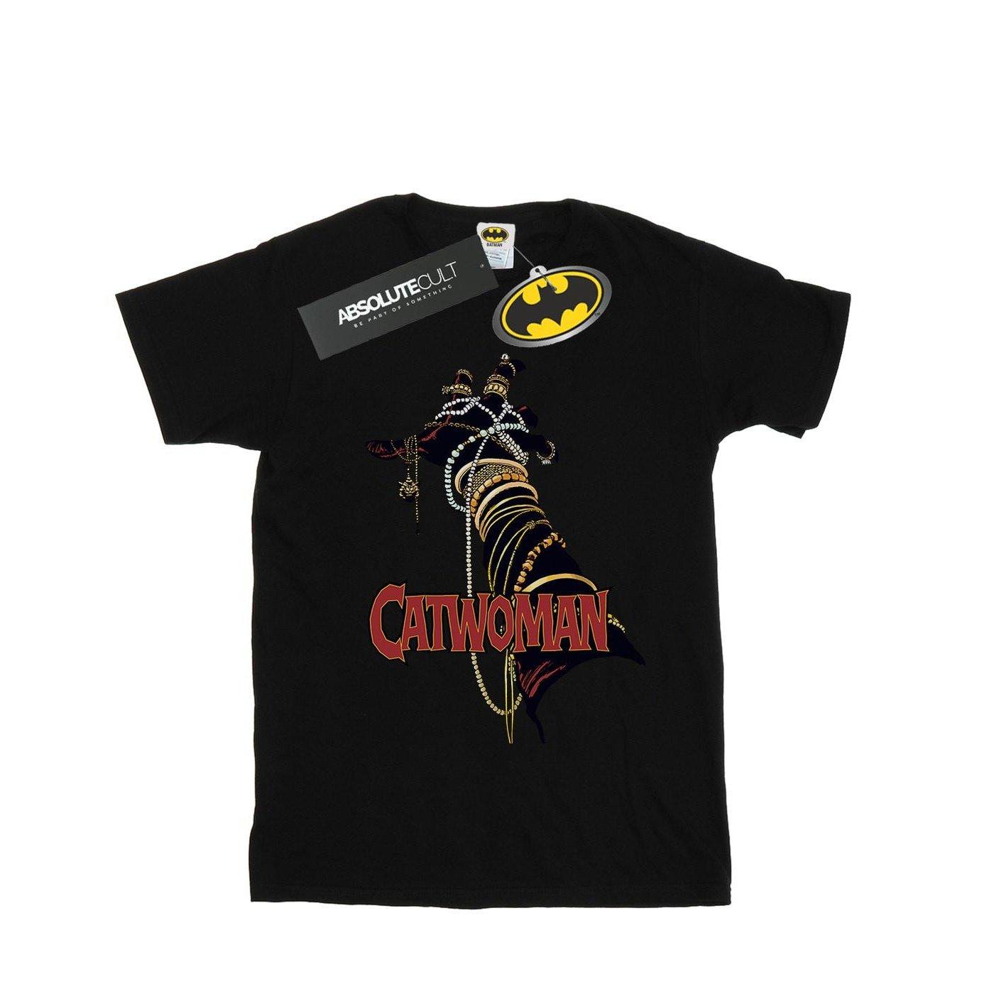 Image of Batman Catwoman Friday Tshirt Herren Schwarz L