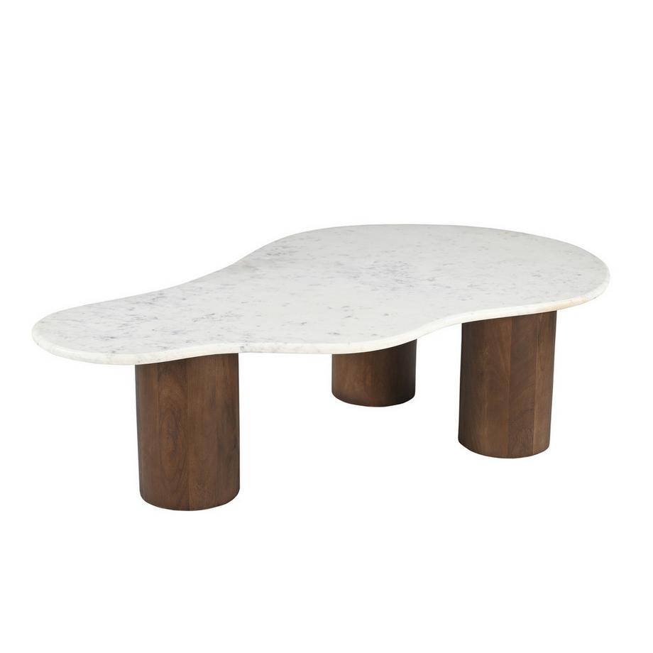 mutoni Tavolino Arcos bianco 135x80  