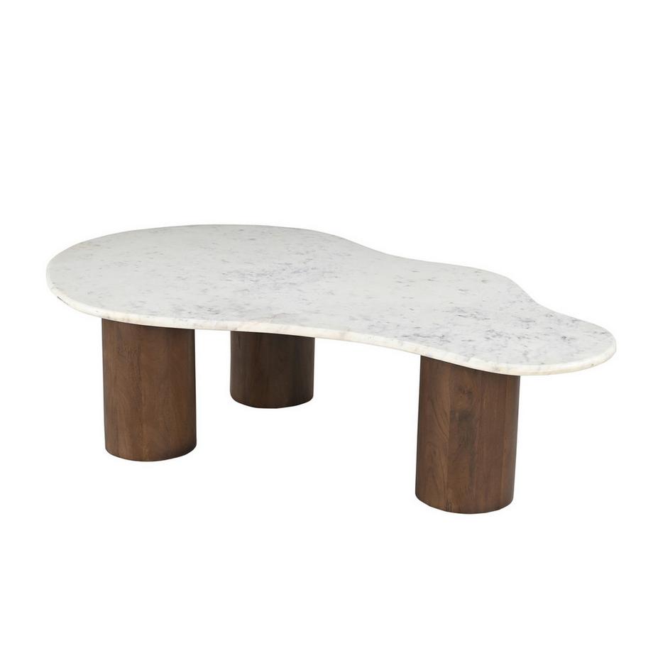 mutoni Tavolino Arcos bianco 135x80  