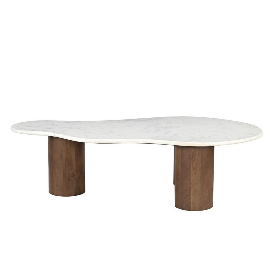 Tavolino Arcos bianco 135x80