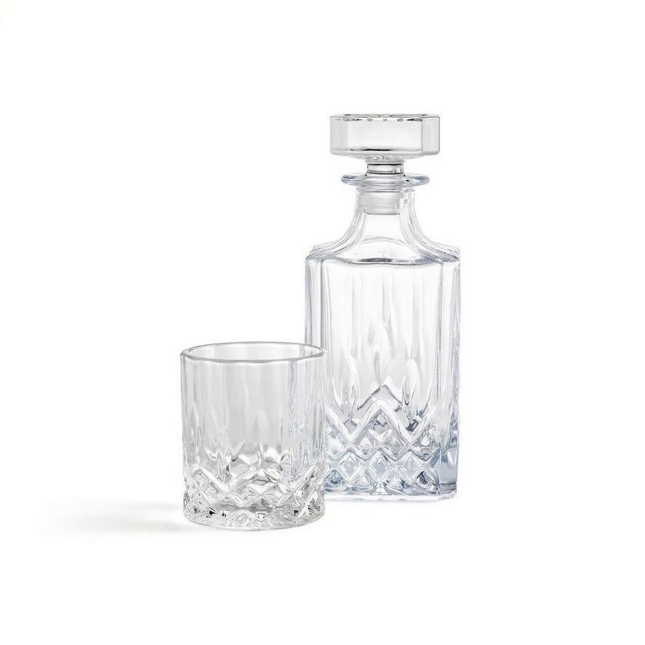 La Redoute Intérieurs Carafe à whisky verre ciselé  