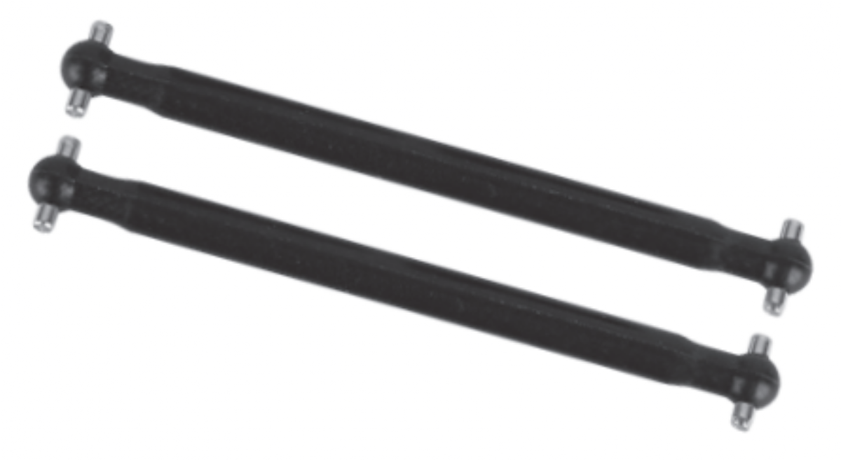 Image of Ab30-wj05 Rc-modellbau Ersatzteil & Zubehör Antriebswelle (hinten) Unisex Schwarz