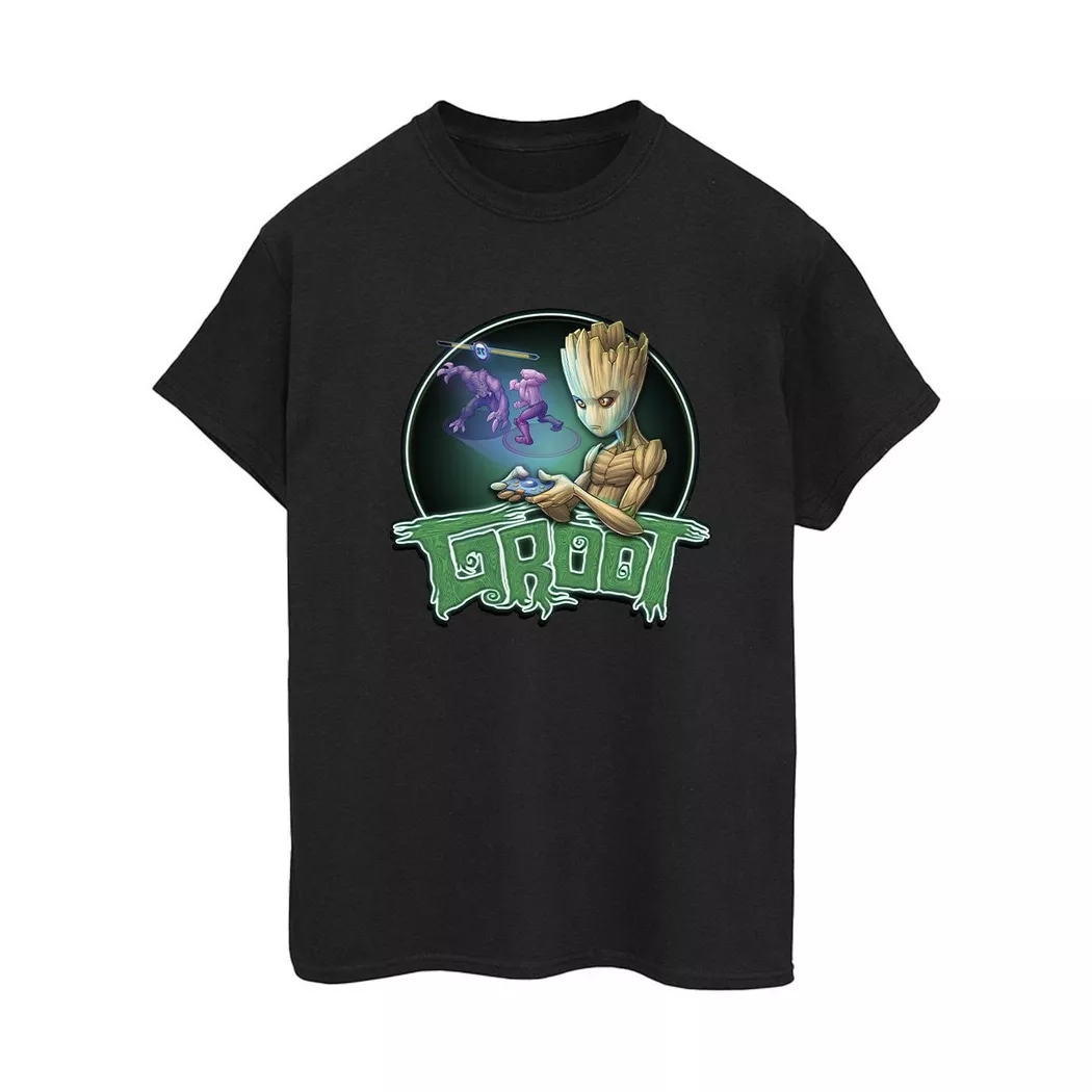 MARVEL - Guardians Of The Galaxy TShirt, für Damen, Schwarz, Größe S