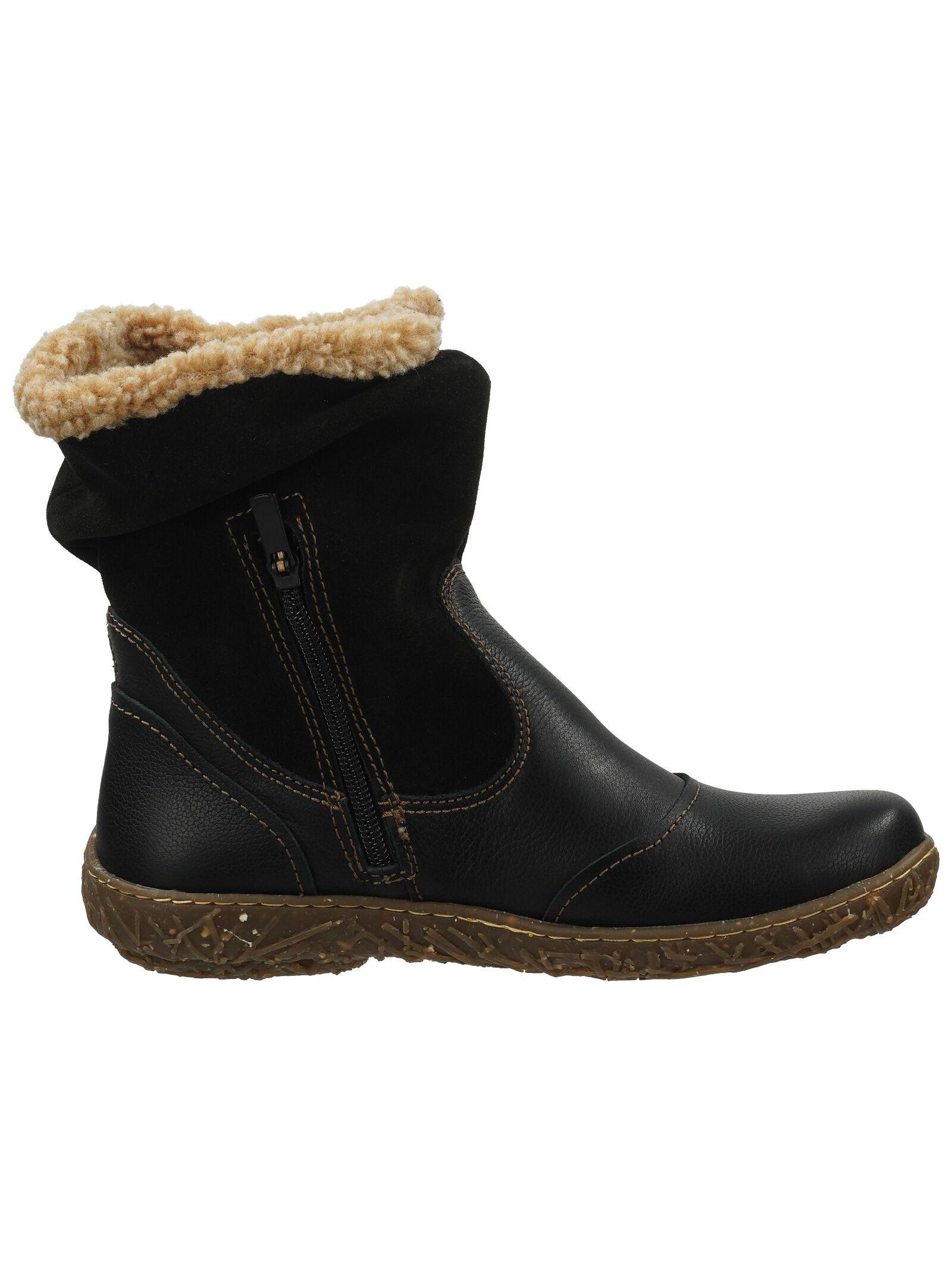 El Naturalista  Stiefelette N758 NATURAL GRAIN-LUX S. BLACK/ NIDO BLACK 