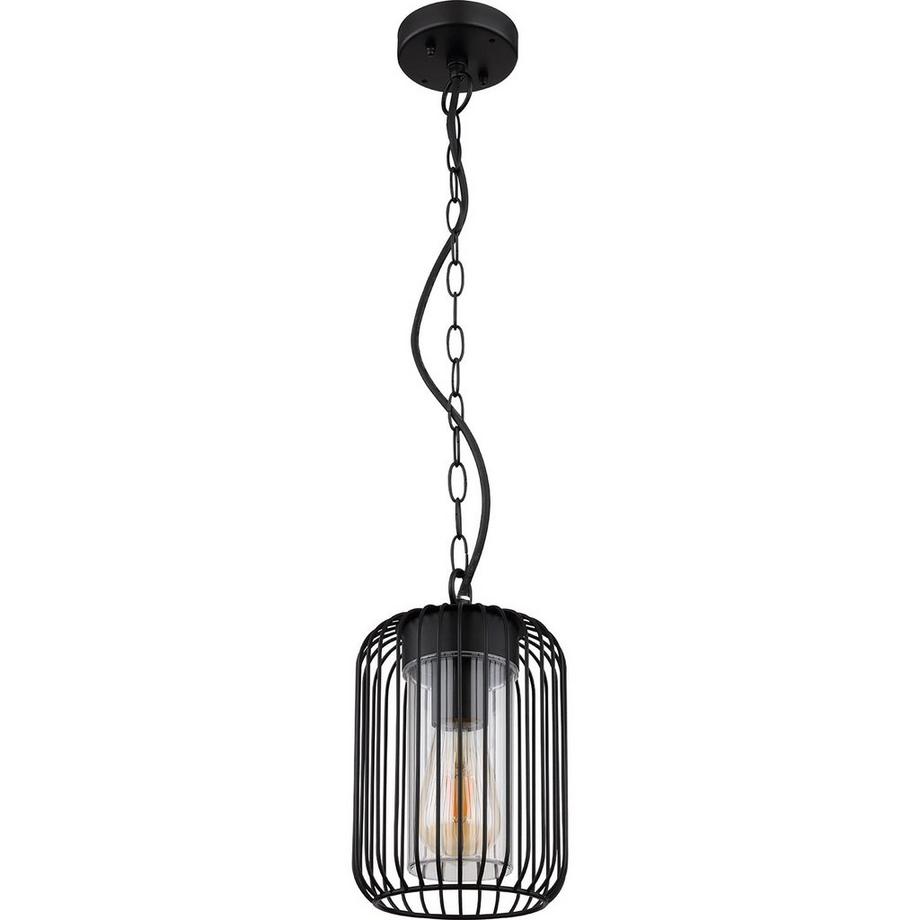 mutoni  Luminaire extérieur Nina inox noir mat 1xE27 