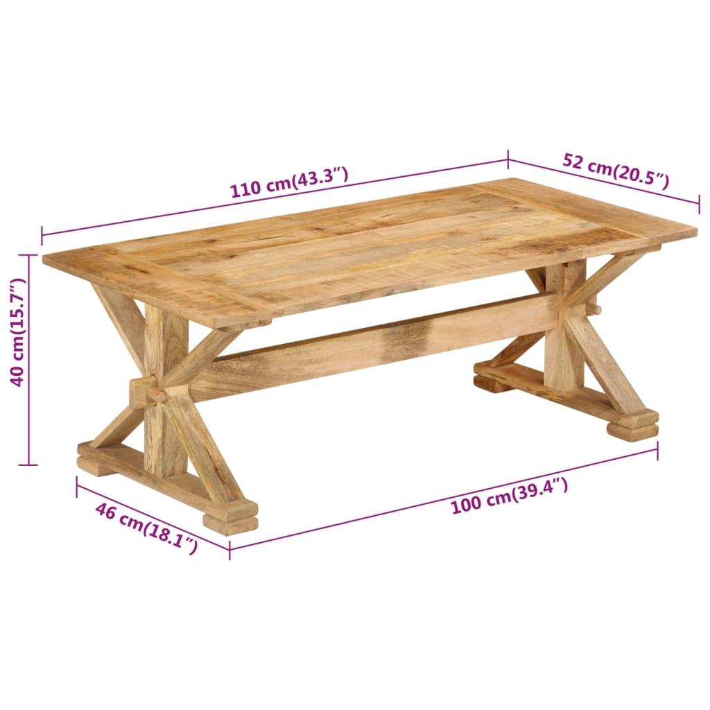 VidaXL Couchtisch holz  