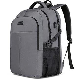 Only-bags.store Grande Zaino per Laptop con Porta di Ricarica USB Impermeabile  