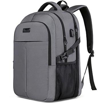 Großer Laptop-Rucksack Laptop-Tasche für die Schule Arbeit mit USB-Ladeanschluss Wasserdicht
