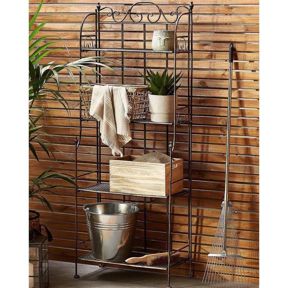 Beliani Regal aus Eisen  ISERNIA  