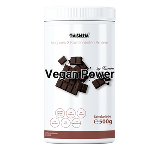 Tasnim  Vegan Power Protein Schokolade Tasnim – 500g 