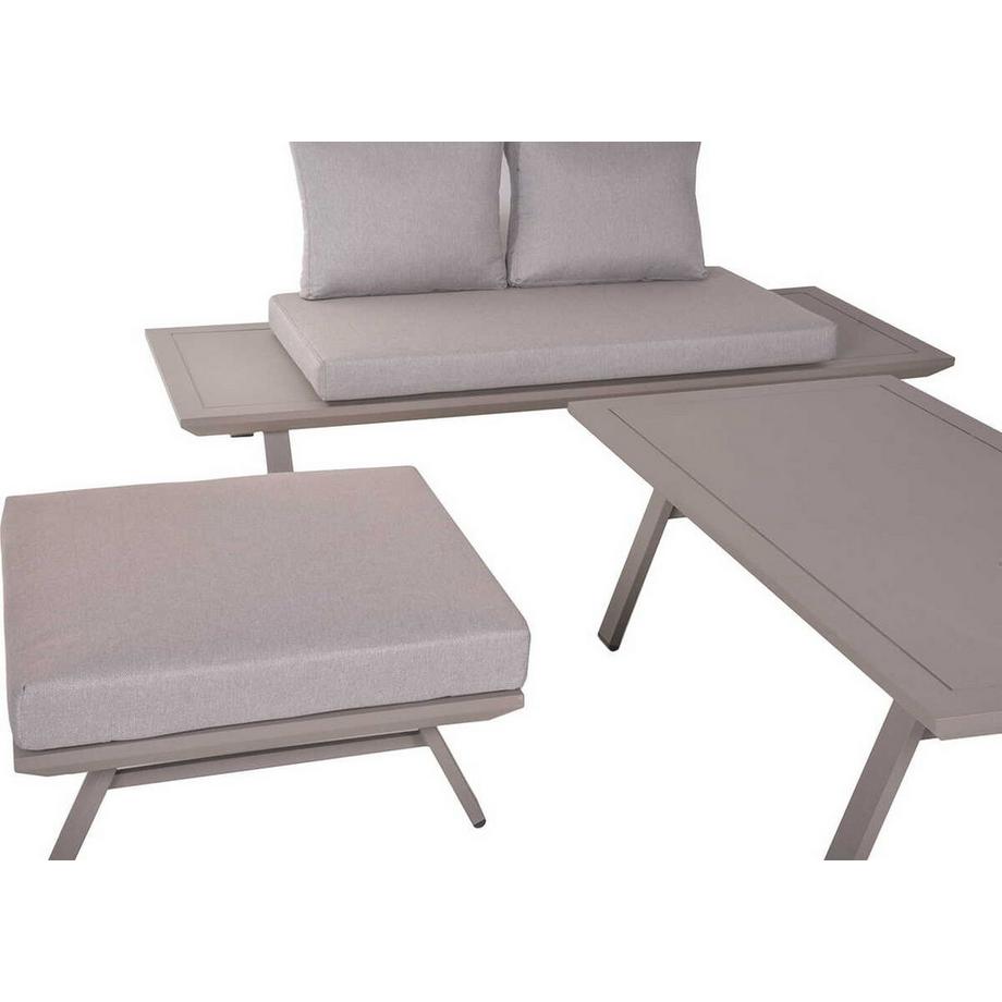 mutoni Salon de jardin Celia (set de 4)  