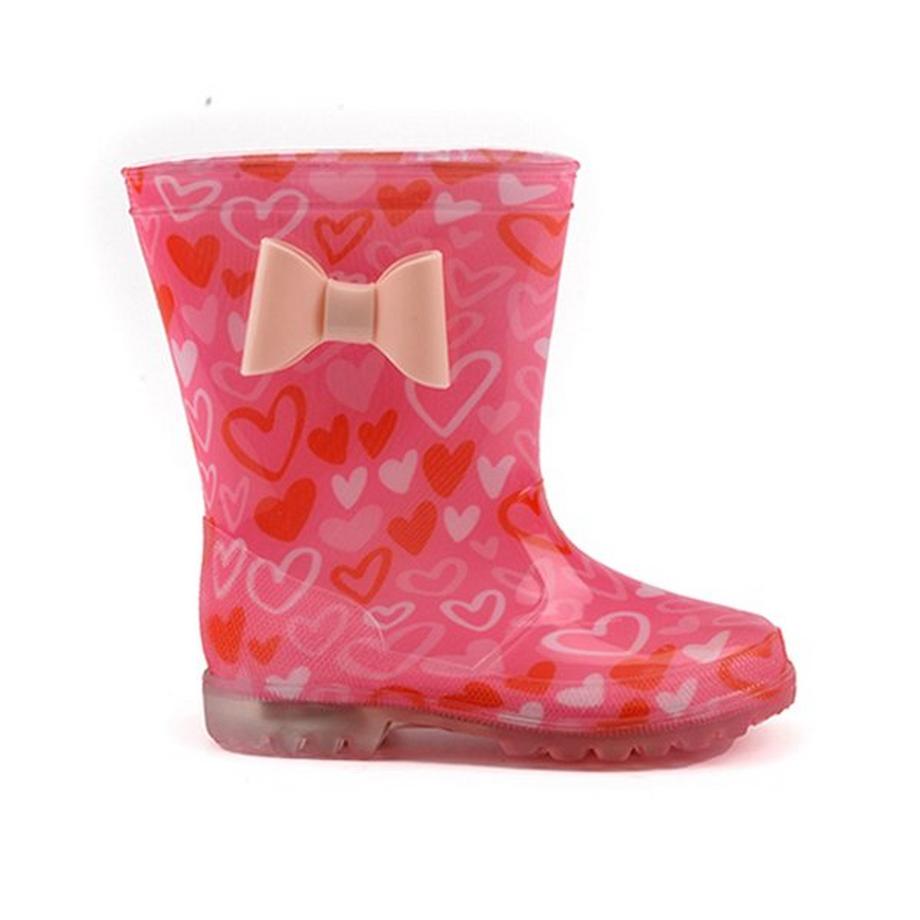 Be Only Rosalia Flash-30 Bottes de Pluie Imprimé Coeur  