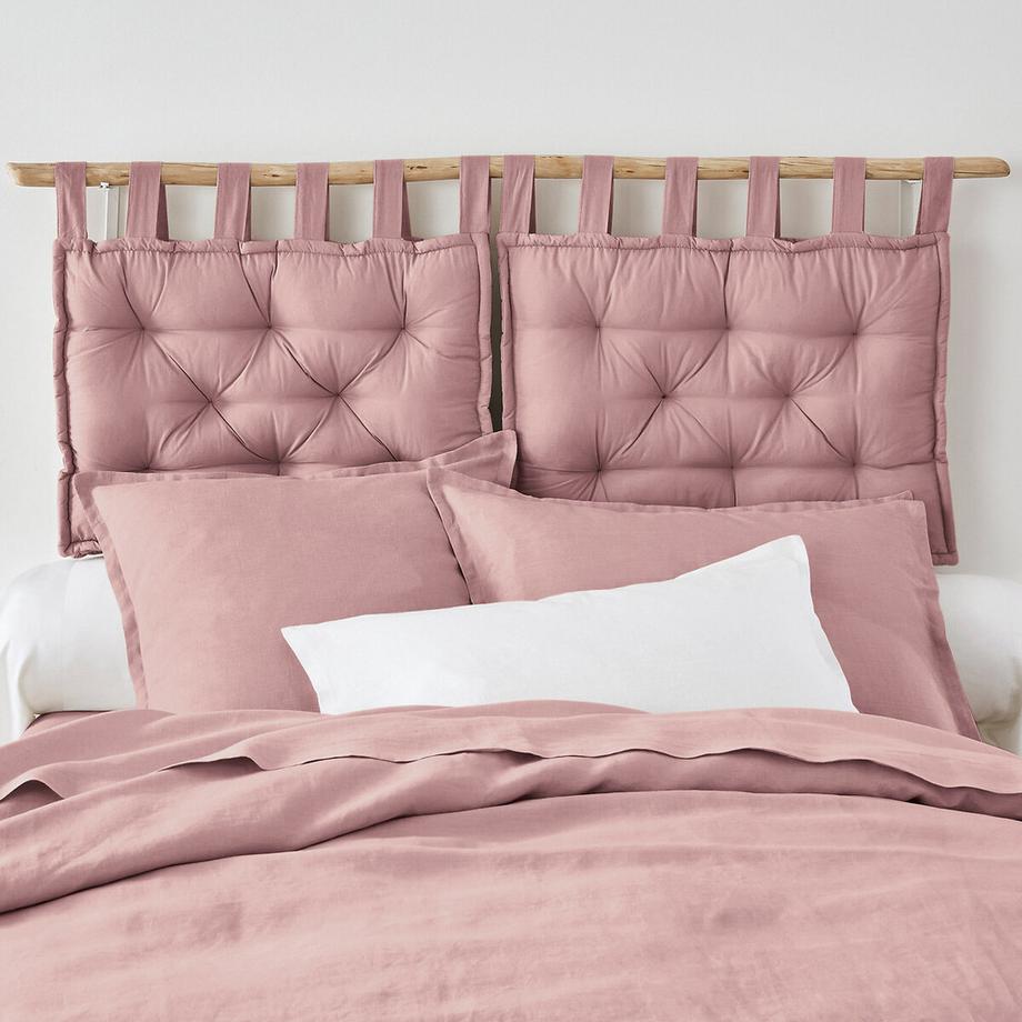 La Redoute Intérieurs Gestepptes Kopfteil aus reiner Baumwolle Scenario  