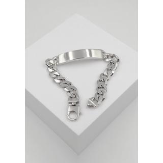 MUAU Schmuck  Bracelet d'insigne en argent 925 char, 9.4mm, 19cm 