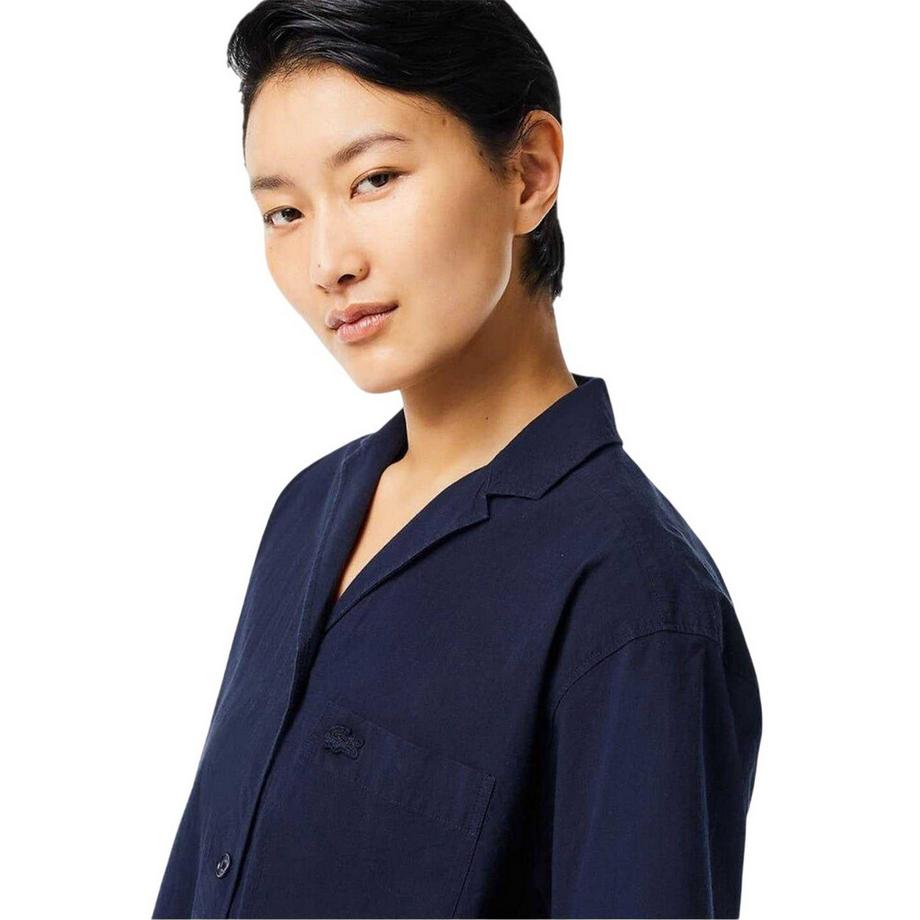 LACOSTE  Camicia Vestibilità Rilassata Ricamato 